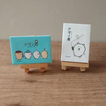 치이카와 (먼작귀) 나가노 프렌즈 이젤 포함 미니 캔버스