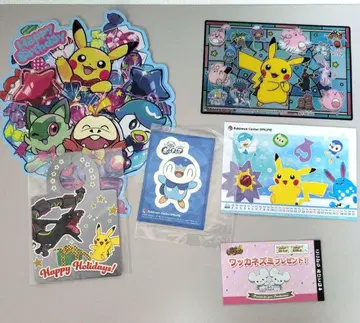포켓몬 스티커 엽서 세트