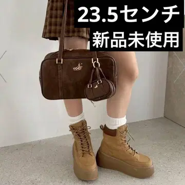 NICECLAUP 볼륨 밑창 트레킹 숏부츠 부츠 통굽