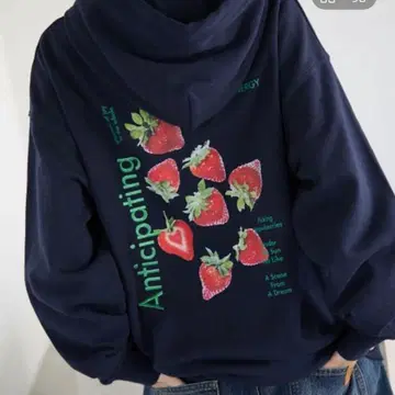 메니베리 후드티 네이비