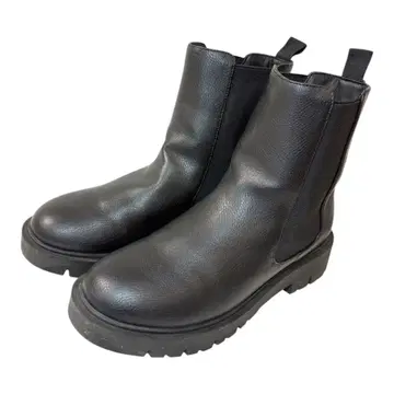 [ 새상품급 ] UNIQLO 블랙 사이드 고어 부츠 24.5cm