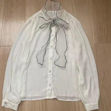 빈티지 쉬폰 블라우스