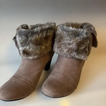 스웨이드 어그 부츠 퍼 포함