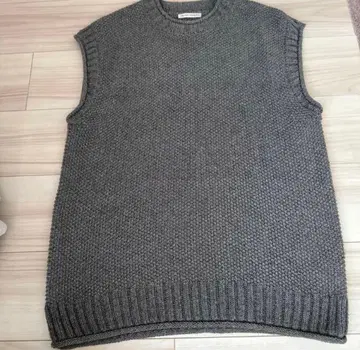 UNITED ARROWS 그레이 니트 베스트 L 사이즈