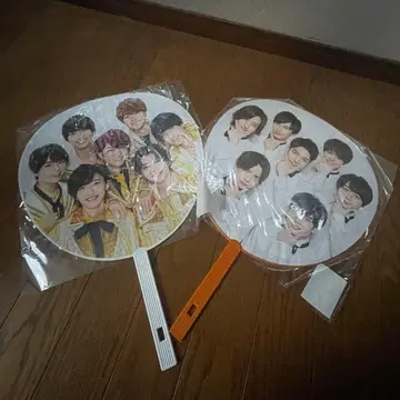 나니와단시 집합 부채 2장 세트