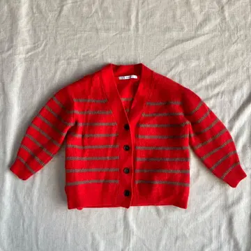 Framework SUPER GEELONG 편직 가디건 레드