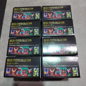 가면라이더 MICRO STATUE COLLECTION 피규어 8종