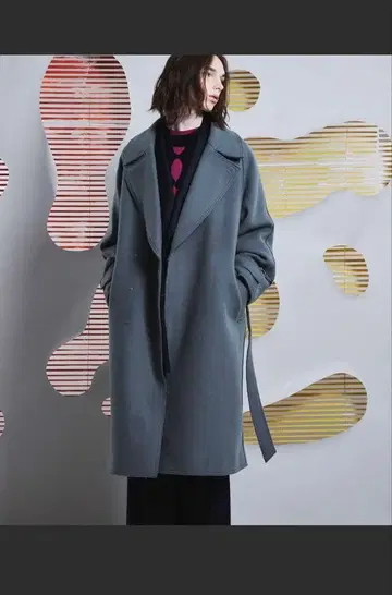 MAISON SPECIAL SUPER140S 더블 오버코트