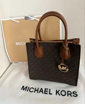 [ 정품 ] MICHAEL KORS 토트백 브라운