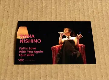 니시노 카나 선착순 특전 스티커