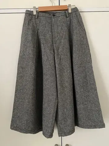 그레이 가우초 팬츠