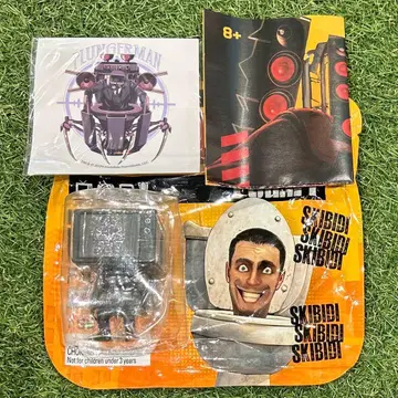 SKIBIDI TOILET 미스터리 피규어 스키비디 화장실 TV