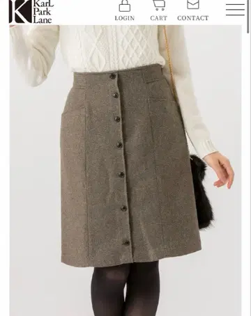 [ 새상품급 ] 칼 파 크레인 스커트 5호 S