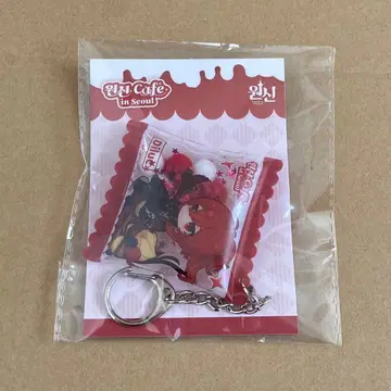 [ 미개봉 새상품 ] 원신 정품 한국 한정판 캔디 쉐이크 키링 딜루크