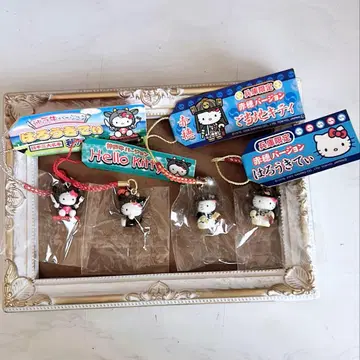 헬로키티 효고 한정판 아코 버전 고베규 스트랩 세트