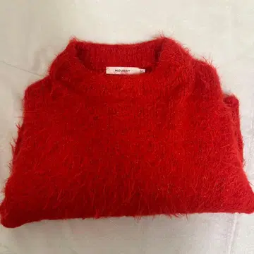 moussy 레드 긴팔 니트 스웨터 FREE