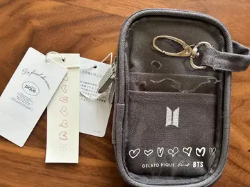 GELATO PIQUE BTS 파우치 그레이