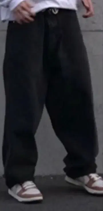 Butter 다크 데님 스트레이트 팬츠