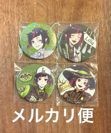 트위스테 릴리아 캔뱃지 벌스데이 오메카시 유니온 블루 플라티나