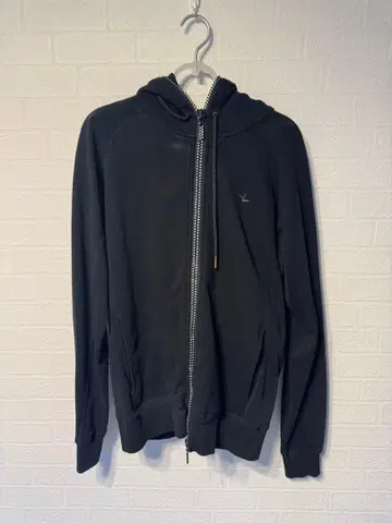 1PIU1UGUALE3 블랙 풀 집업 후드티 팬츠 셋업