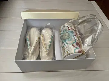 조리와 꽃무늬 백 세트