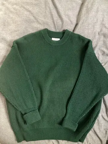 FREAK'S STORE 다크 그린 스웨터