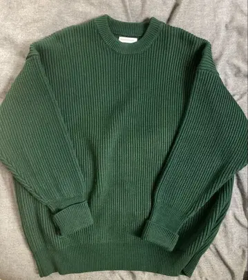FREAK'S STORE 다크 그린 스웨터