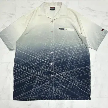 90s FUBU 오버사이즈 반팔 셔츠 XL