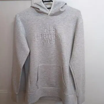 THE NORTH FACE 그레이 후드 부착 후드티