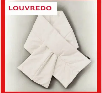 [ 미사용 새상품 ] 루브르도 복원 워머 머플러 화이트