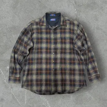 PENDLETON 울 펜들턴 보드 셔츠 옴브레 체크