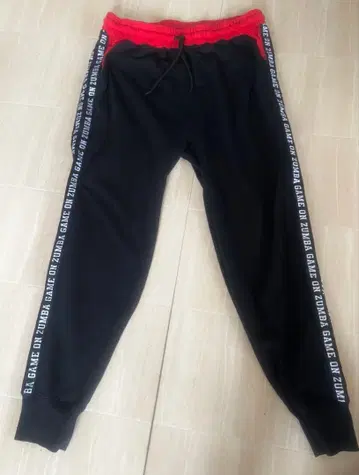 줌바 팬츠 블랙 정품 L 새상품급