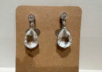 스와로브스키 큐빅 클립형 귀찌