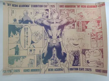 히로아카 원화전 바쿠고 미도리야 올마이트 어린 시절 런치 매트