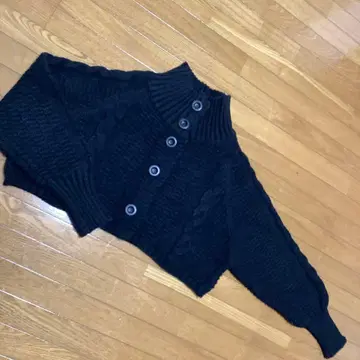 펠리큘 니트 블랙