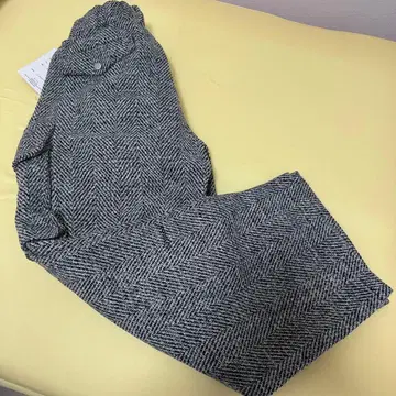 헤링본 무늬 카고 팬츠