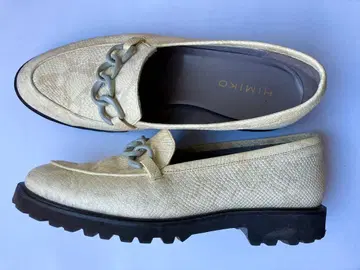 히미코 트랙 밑창 체인 로퍼