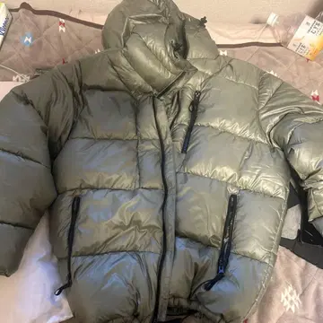 미사용 새상품 GAP 리사이클 헤비웨이트 퍼퍼 자켓 M 사이즈