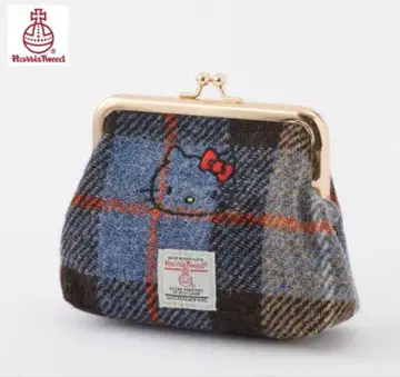 Harris Tweed x 키티 가마구치 파우치