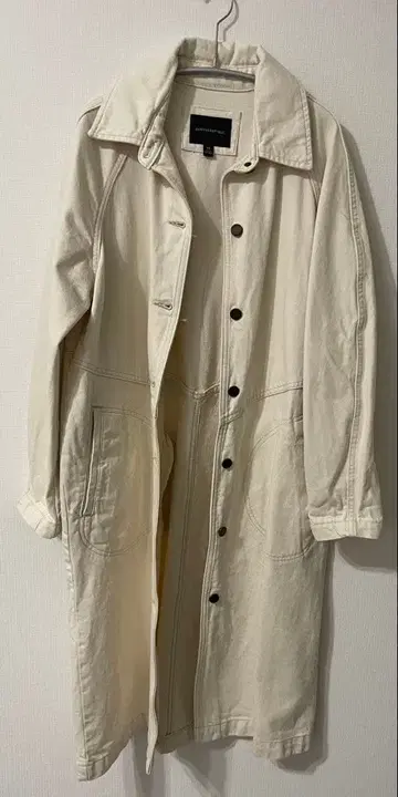 바나나리퍼블릭 봄/가을 롱 코트 아이보리 XS