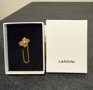 LARDINI 부토니에르 골드 핀