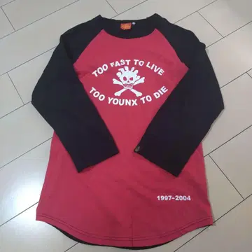 기시단 긴팔 T셔츠 아카구미 L 사이즈