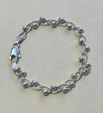 silver 체인 팔찌 약 18cm