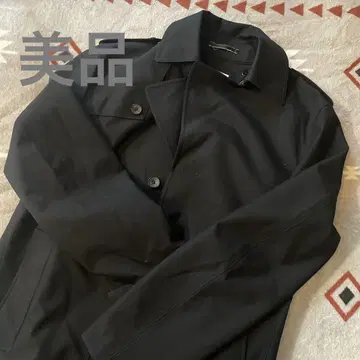 [ 새상품급 ] LES MUES 블랙 트렌치코트