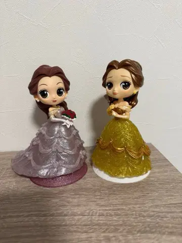 Q posket 디즈니 미녀와 야수 벨 피규어 세트