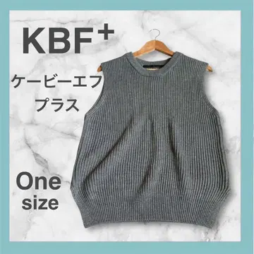 KBF+ 에프플러스 니트 베스트 그레이 One size 가을/겨울