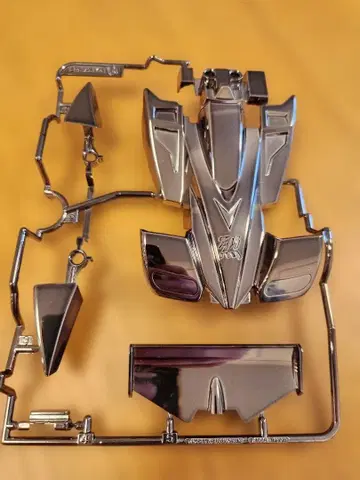 레어 미니 사륜구동 뱅가드 소닉 도금 바디 부품 세트