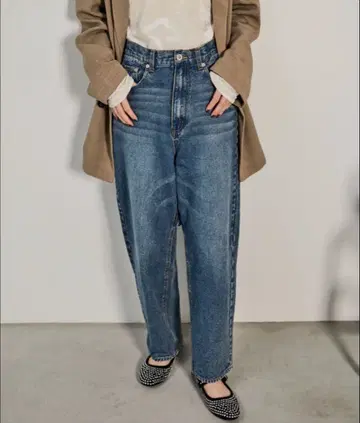 소프트 커브 데님 Shelly island / 셰리 아일랜드 블루 L