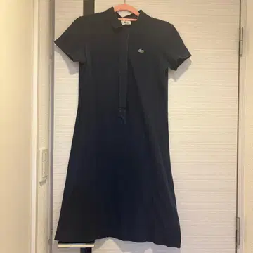 LACOSTE 네이비 폴로 원피스 38
