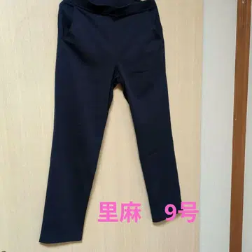 리넨 팬츠 블랙 9호